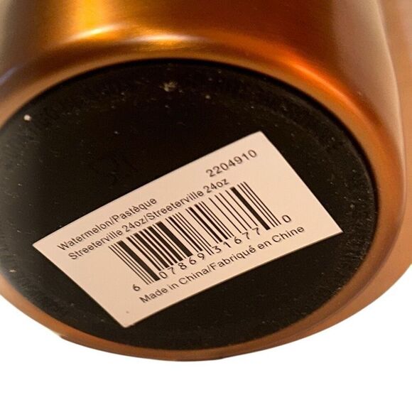 *New * Contigo Watermelon Ombre Streeterville Stainless Insulated Tumbler Sz 8.2 - Picture 11 of 13